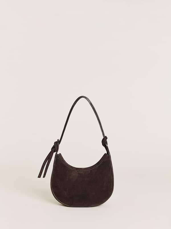 Mini Rosetta Shoulder Bag - Boss Suede