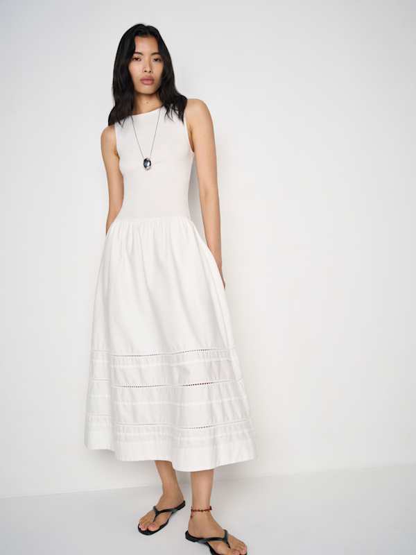Idelle Dress - White